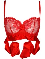 Dámská podprsenka V-8881 Červená - Axami