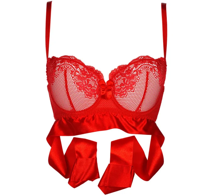 Dámská podprsenka V-8881 Červená - Axami