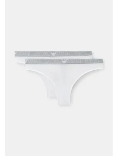 Dámské kalhotky 2Pack 164752 4R223 00010 bílé - Emporio Armani