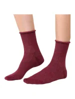 DÁMSKÉ PONOŽKY S KAŠMÍREM 083