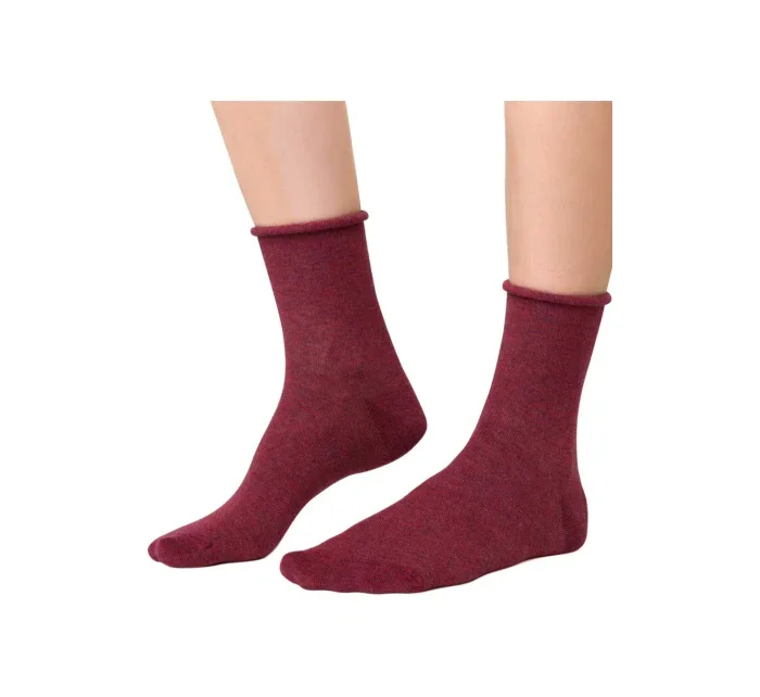 DÁMSKÉ PONOŽKY S KAŠMÍREM 083