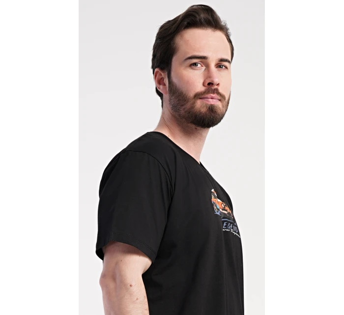 Pánská noční košile s krátkým rukávem Legend