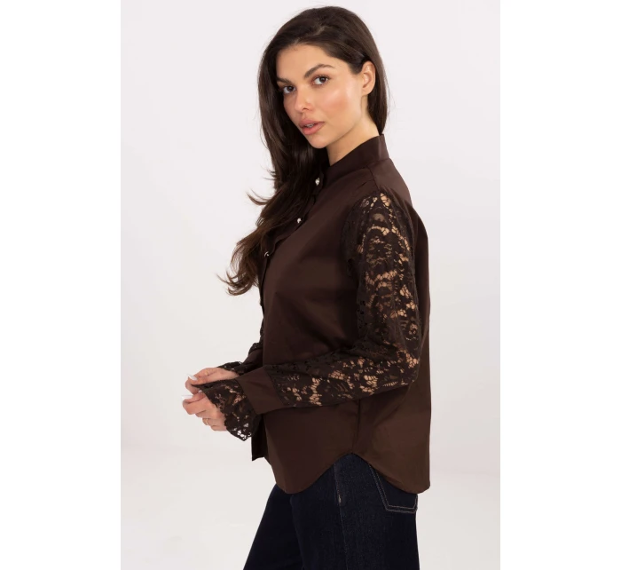 Košile s dlouhým rukávem  model 221577 Italy Moda