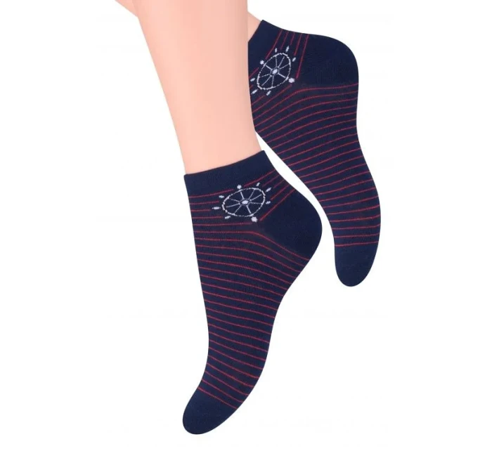 Dámské kotníkové ponožky Steven art.114