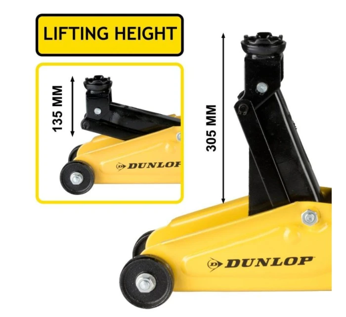 HYDRAULICKÝ ZVEDÁK DO AUTA DUNLOP 2000KG