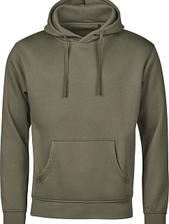Tee Jays TJ 5152 Mikina s kapucí z těžké bavlny "Unlabeled" 18.5152 moss