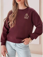 Dámská oversize mikina s výšivkou  Dstreet model 21988017 - FashionStreet