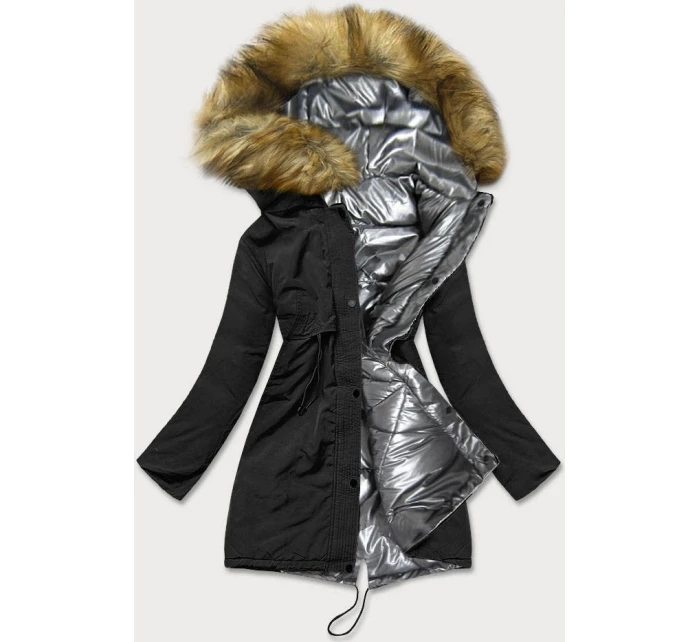 DWUSTRONNA ZIMOWA KURTKA DAMSKA model 21242357 - LHD