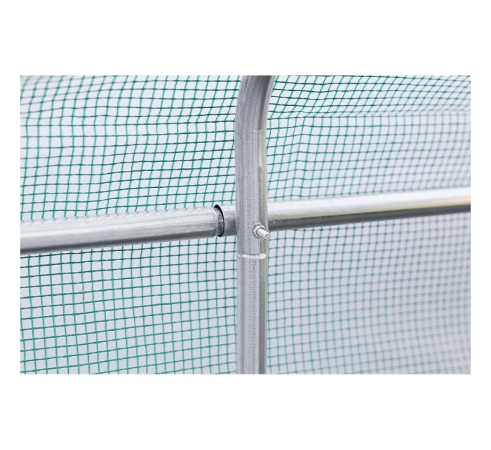 ZAHRADNÍ TUNEL 300x600x200 cm PE KONSTRUKCE ZELENÁ OCEL