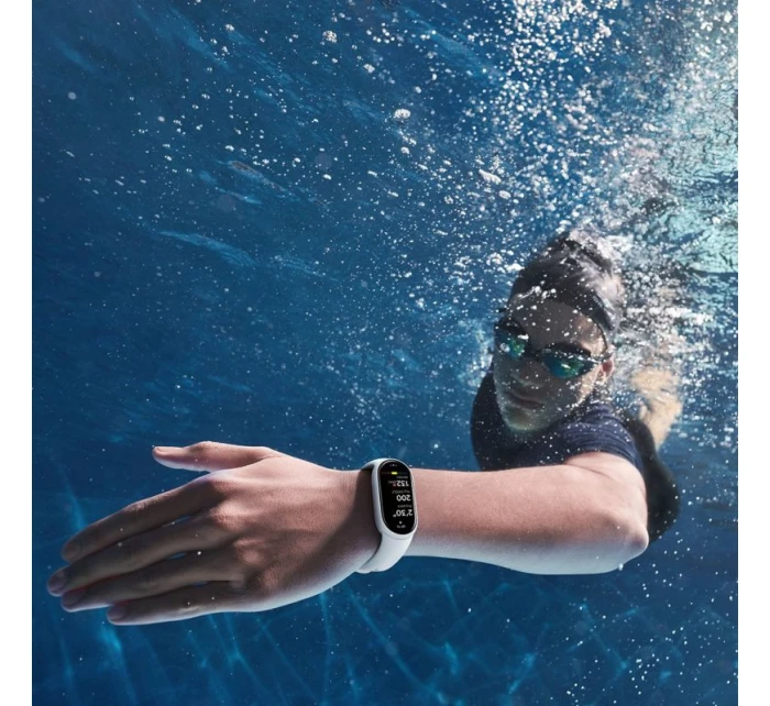 Xiaomi SmartBand Smart Band 10 Silver AMOLED 4,37 cm (1,72") Stříbrná