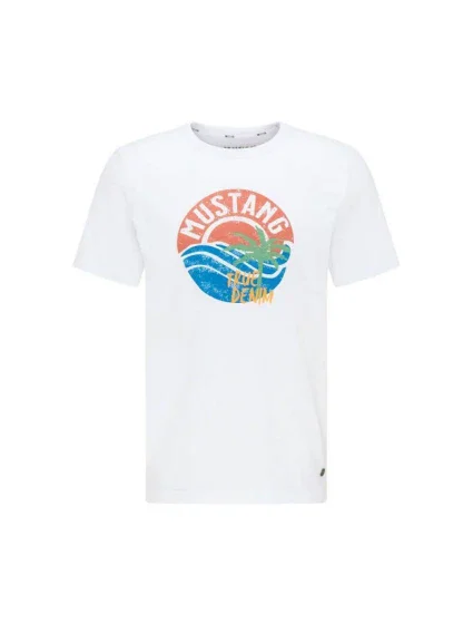 Tričko s logem Mustang Alex M 1009534 2045 Tričko s logem Mustang Alex M 1009534 2045