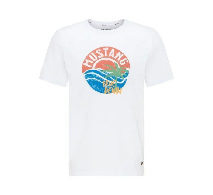 Tričko s logem Mustang Alex M 1009534 2045 Tričko s logem Mustang Alex M 1009534 2045