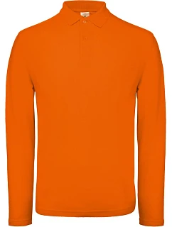 B&C ID.001 LSL Pánské piqué polo s dlouhým rukávem model 22421408 orange