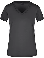 JN Dámské sportovní tričko s výstřihem do V 02.0 black model 22489152 - Daiber JN Dámské sportovní tričko s výstřihem do V 02.0 black model 22489152 - Daiber