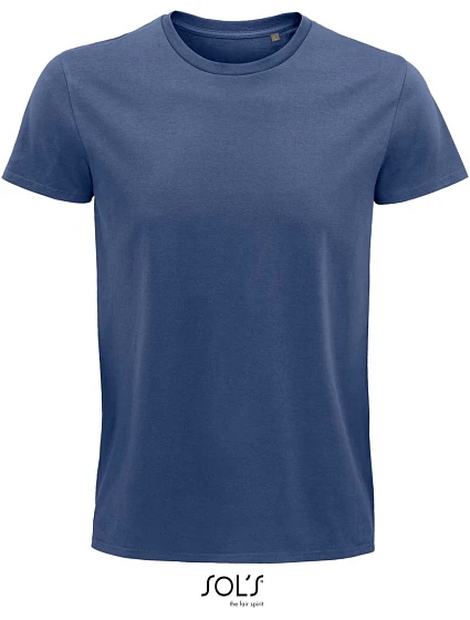 SOL'S Pioneer Men Pánské tričko z bio bavlny 25.3565 denim SOL'S Pioneer Men Pánské tričko z bio bavlny 25.3565 denim