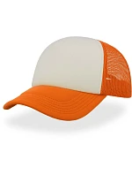Atlantis Headwear Rapper 5 panelová síťovaná kšiltovka 33.2070 orange fluo Atlantis Headwear Rapper 5 panelová síťovaná kšiltovka 33.2070 orange fluo