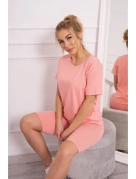 Komplet top+legginsy morelowa