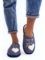 Dámské klasické pantofle s růžovou model 21641356 - Boto