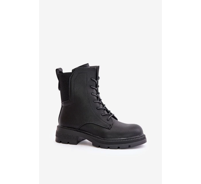 Zateplené boty na zip černé model 21675712 - Boto Zateplené boty na zip černé model 21675712 - Boto