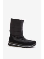 Dámské Sněhule Se Zipem model 21677064 Černé - Boto Dámské Sněhule Se Zipem model 21677064 Černé - Boto