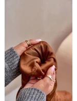 Na Plochém Podpatku Do Z Eko Semiše Camel model 21678116 - Boto