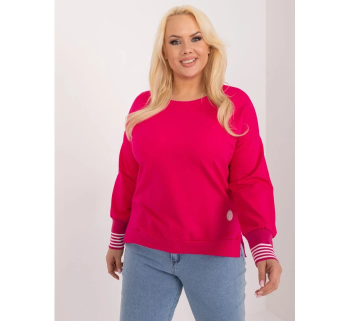 Bluzka RV BZ model 19755288 fuksjowy - FPrice Bluzka RV BZ model 19755288 fuksjowy - FPrice