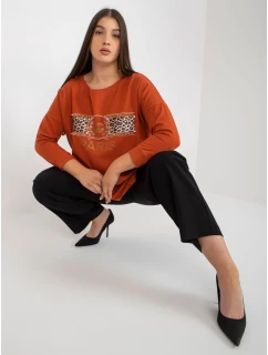 Halenka VI BZ 2901.49P tmavě oranžová