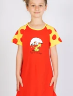 Dětská noční košile s krátkým rukávem Malé kuře