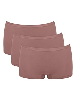 SLOGGI – GO Daily Cotton: 3× šortkové kalhotky z kartáčované organické bavlny Sloggi SLOGGI – GO Daily Cotton: 3× šortkové kalhotky z kartáčované organické bavlny Sloggi