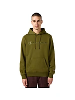 Pánská mikina Champion s kapucí olivová 220271 GS585 pánské