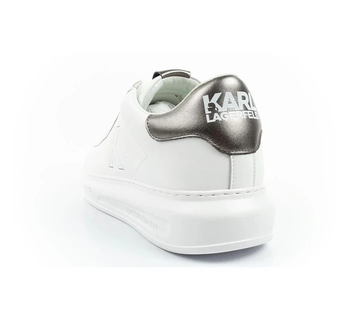 pánské tenisky model 22056000 z přírodní kůže bílé - Karl Lagerfeld