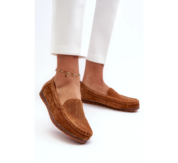 Dámské semišové mokasíny Camel S.Barski LR755