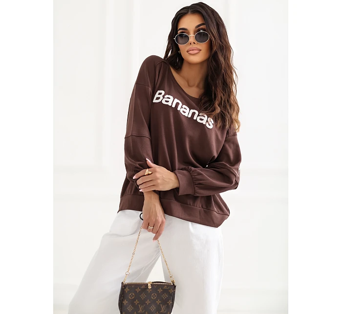 Halenka RV BL A1221.13 tmavě hnědá Halenka RV BL A1221.13 tmavě hnědá