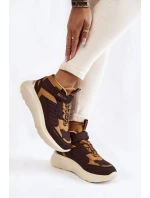 Dámská sportovní obuv Memory Foam System Big Star KK274404 Hněde Dámská sportovní obuv Memory Foam System Big Star KK274404 Hněde