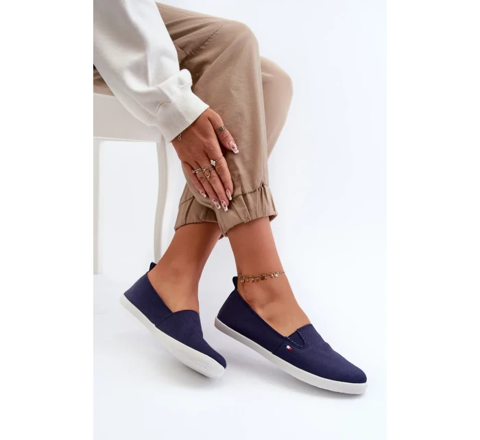 Dámské nazouvací tenisky, tmavě modrá Adrancia Dámské nazouvací tenisky, tmavě modrá Adrancia