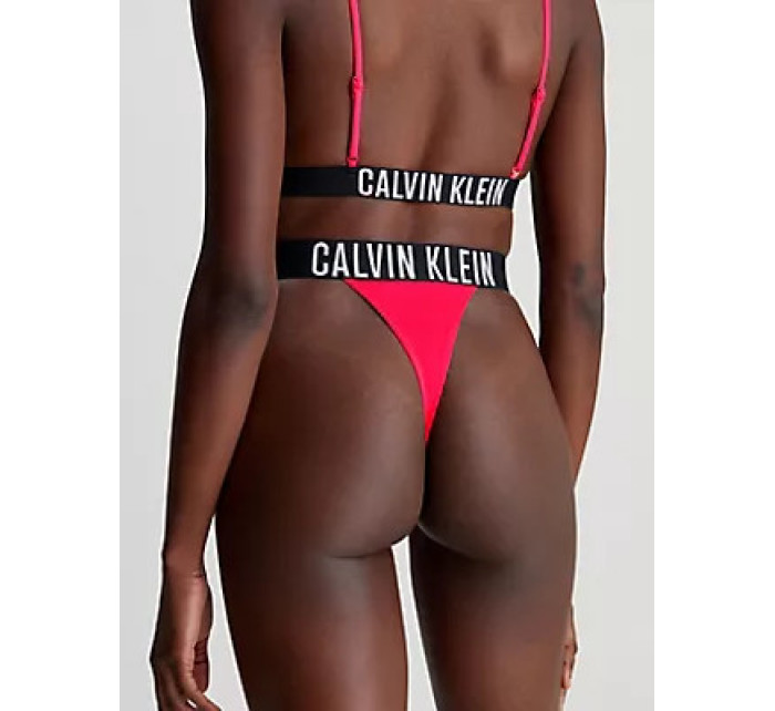 Plavky Dámské bikiny THONG KW0KW02665XN8 - Calvin Klein