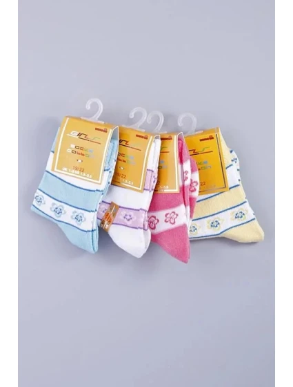 Dívčí ponožky 4 pcs G50820D vícebarevná - Gemini