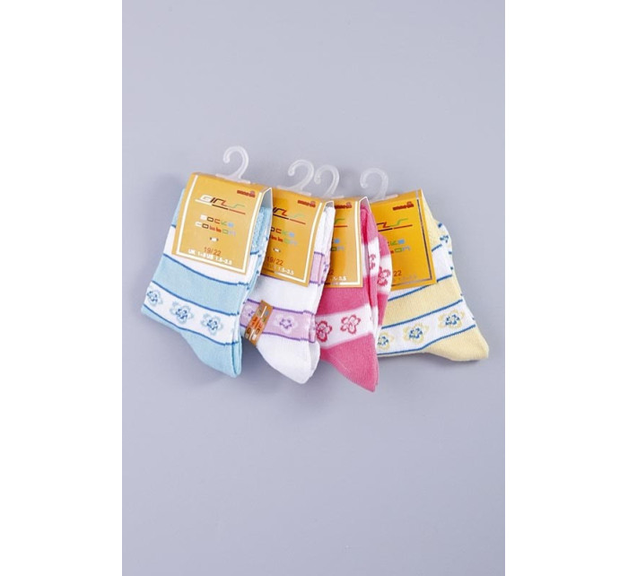 Dívčí ponožky 4 pcs G50820D vícebarevná - Gemini