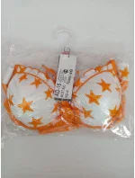 Dámské dvoudílné plavky model 18872725 oranžové - Etna Dámské dvoudílné plavky model 18872725 oranžové - Etna