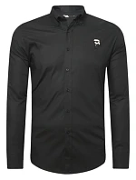 Pánské tričko 605911-534600 černé - Karl Lagerfeld