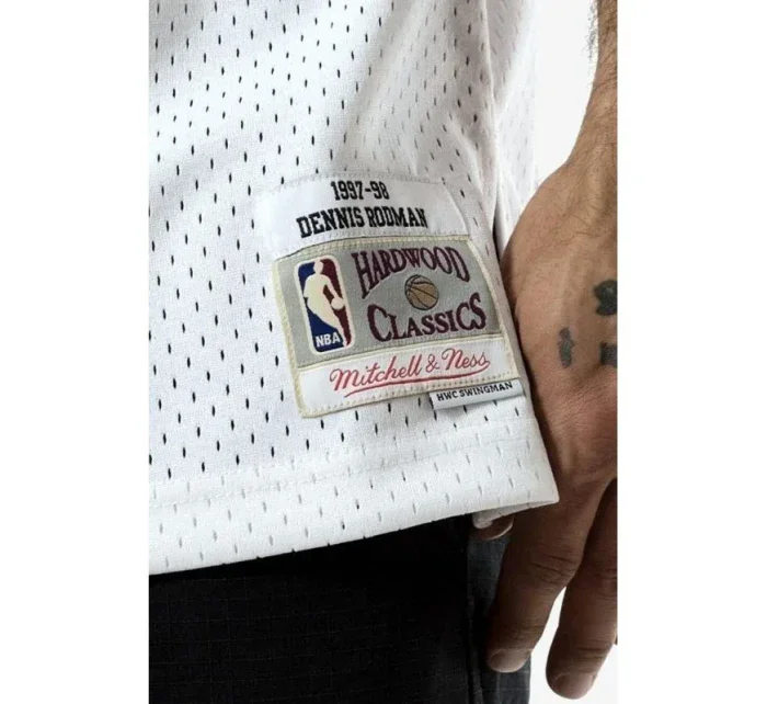Mitchell & Ness Chicago Bulls NBA Swingman Jersey Bulls 97-98 Dennis Rodman M SMJYAC18079-CBUWHIT97DRDN pánské oblečení
