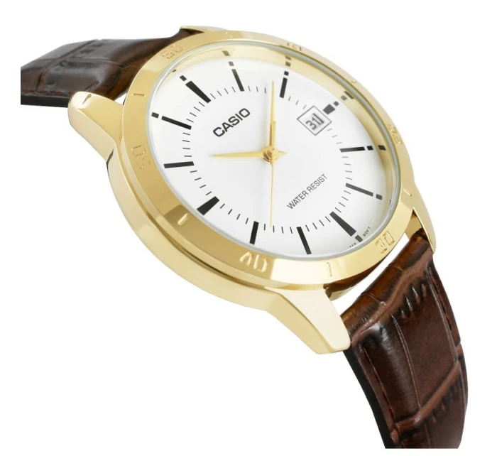 Pánské hodinky CASIO MTP-V004GL-7AUDF + BOX Pánské hodinky CASIO MTP-V004GL-7AUDF + BOX