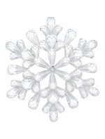 Závěsná dekorace sněhové vločky 12x12 CM MODEL 3