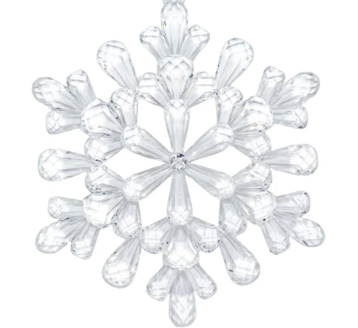 Závěsná dekorace sněhové vločky 12x12 CM MODEL 3