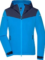 Daiber JN 1179 Dámská outdoorová softshellová bunda 02.1179 bright blue/navy/bright blue