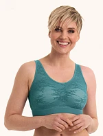 Essential Lace pooperační braletka s pěnovou výztuží 4700X light smaragd - Anita Care