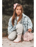 Dětské zateplené boty na zip Růžové model 21634773 - Boto Dětské zateplené boty na zip Růžové model 21634773 - Boto