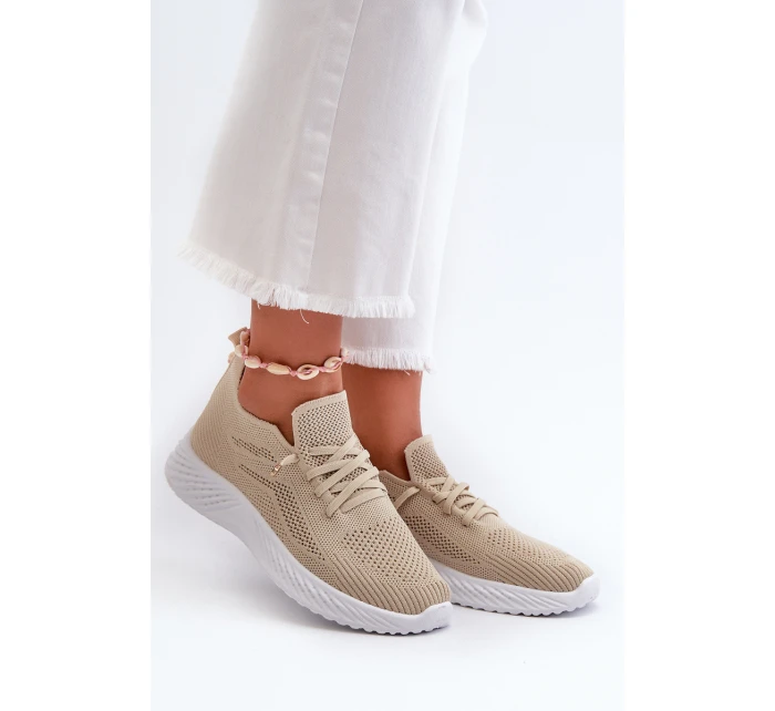 Dámské sportovní boty Beige model 21666977 - EVENTO