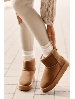 Dámské Semišové Sněhule Na Platformě Nad Kotníky Camel Rianaella Dámské Semišové Sněhule Na Platformě Nad Kotníky Camel Rianaella