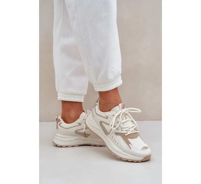 Dámské Sportovní Boty Big Star NN274A096 HI-POLY SYSTEM Béžové Dámské Sportovní Boty Big Star NN274A096 HI-POLY SYSTEM Béžové